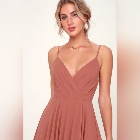 All About Love Rusty Rose Maxi Dress - Picture 3 of 9